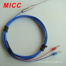 MICC 4 * 10 SS Rohr PT1000 Temperatursensor mit 2 * 7 / 0,15 mm Teflondraht